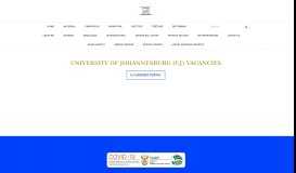 
							         University of Johannesburg (UJ) Vacancies - GovPage								  
							    