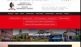 
							         University of KwaZulu-Natal – Inspiring Greatness								  
							    