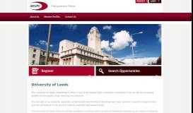 
							         University of Leeds – NEUPC								  
							    