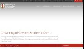 
							         University of Liverpool Academic Dress | University Of Chester								  
							    