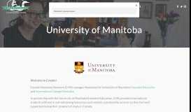 
							         University of Manitoba – The Canada Homestay Network								  
							    