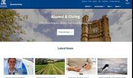 
							         University of Melbourne Alumni: Alumni & Giving								  
							    