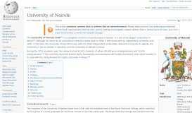 
							         University of Nairobi - Wikipedia								  
							    