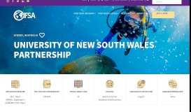 
							         University of New South Wales Partnership - IFSA Butler :IFSA Butler								  
							    