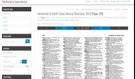 
							         University of North Texas Alumni Directory, 2010 - Page 216 - The ...								  
							    