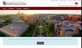 
							         University of Oklahoma Health Sciences Center								  
							    