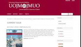
							         University of Ottawa Journal of Medicine - ottawa.scholarsportal.info								  
							    