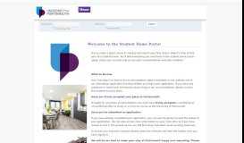 
							         University of Portsmouth - A warm welcome to the Student Home Portal								  
							    