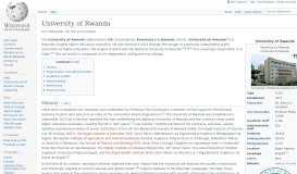 
							         University of Rwanda - Wikipedia								  
							    