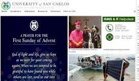 
							         University of San Carlos								  
							    