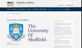 
							         University of Sheffield | Central Portal - EMODnet								  
							    