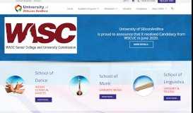 
							         University of Silicon Andhra								  
							    