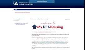 
							         University of South Alabama - Welcome to My ... - StarRez Housing								  
							    