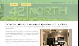 
							         University of South Florida Apartments | 42 North								  
							    