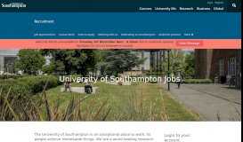 
							         University of Southampton Jobs								  
							    