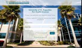 
							         University of St. Augustine for Health Sciences								  
							    