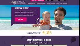 
							         University of the People Accredited Online American University ...								  
							    