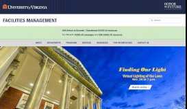 
							         University of Virginia Facilities Management – Home								  
							    