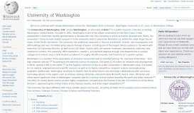 
							         University of Washington - Wikipedia								  
							    