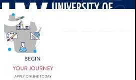 
							         University of Wisconsin - Apply Online								  
							    