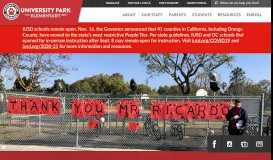 
							         University Park Elementary - Irvine Unified School District								  
							    