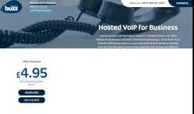 
							         Unlimited Hosted Business VoIP Phone System Provider - Buzz Connect								  
							    