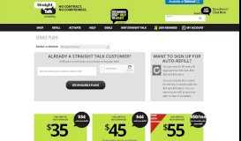 
							         Unlimited No Contract Phone Service Plans | Straight Talk Wireless								  
							    