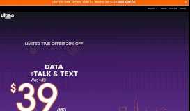 
							         Unlimited Talk, Text & Data Plans | Ultra Mobile | Prepaid International ...								  
							    