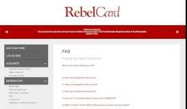 
							         UNLV RebelCard Online Store - JSA Technologies								  
							    