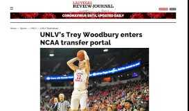 
							         UNLV's Trey Woodbury enters NCAA transfer portal | Las Vegas ...								  
							    