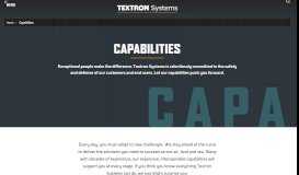 
							         Unmanned Systems | Textron Systems								  
							    