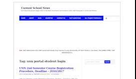 
							         unn portal student login Archives - Current School News : Current ...								  
							    
