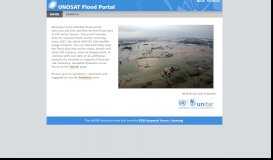 
							         UNOSAT Flood Portal								  
							    