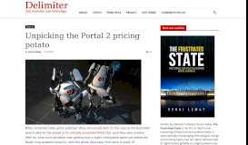 
							         Unpicking the Portal 2 pricing potato | Delimiter								  
							    