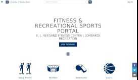 
							         UNR Recreation Portal								  
							    