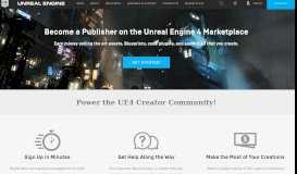 
							         Unreal Engine - Publisher Portal								  
							    