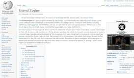 
							         Unreal Engine - Wikipedia								  
							    