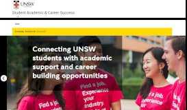 
							         UNSW Careers and Employment Home								  
							    