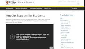 
							         UNSW Moodle Support for Students | UNSW Current Students								  
							    