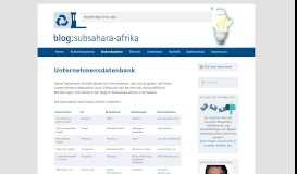 
							         Unternehmensdatenbank - IHK Subsahara-Afrika-Blog | IHK ...								  
							    