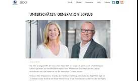 
							         Unterschätzt - Marketing für die Generation 50plus - Bauer Media Blog								  
							    
