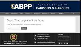 
							         Untitled - Alabama Board of Pardons and Paroles								  
							    