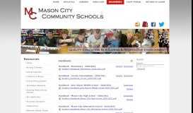 
							         Untitled - Mason City Community Schools								  
							    