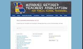 
							         Untitled - Missouri Retired Teachers Association								  
							    