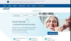 
							         Unum Dental - corporate dental insurance								  
							    