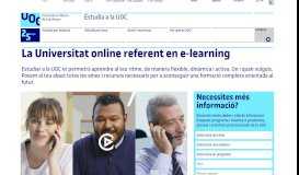 
							         UOC: Estudia a la Universitat Online								  
							    