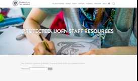 
							         UofN Staff Resources — UofN								  
							    