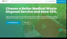 
							         UPAL's Cost Saving Solution to Medical Waste Disposal								  
							    