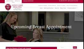 
							         Upcoming Breast Appointment - Sand Lake Imaging - Radiology Centers								  
							    