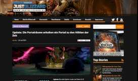 
							         Update: Die Portalräume erhalten ein Portal zu den ... - JustBlizzard								  
							    